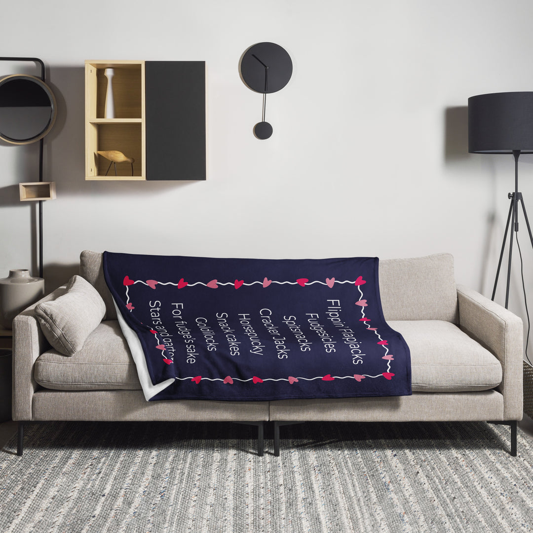 Flippin' Flapjacks Throw Blanket