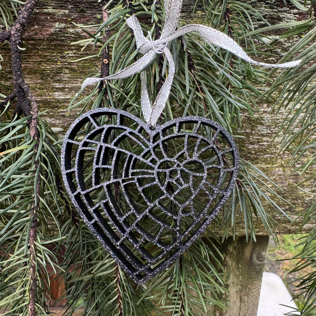 Beautifully Broken Christmas Ornament