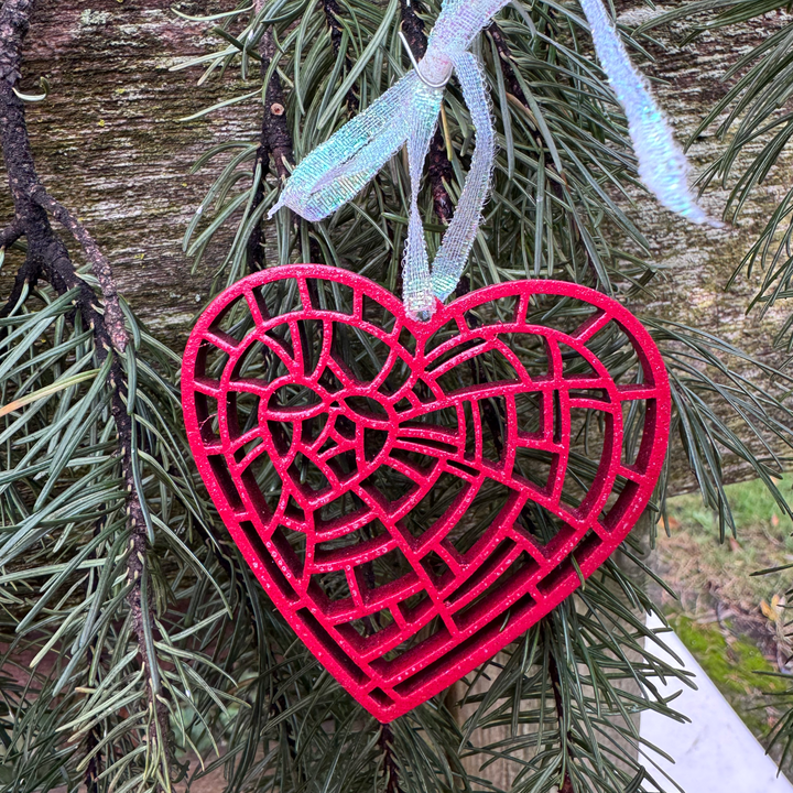 Beautifully Broken Christmas Ornament