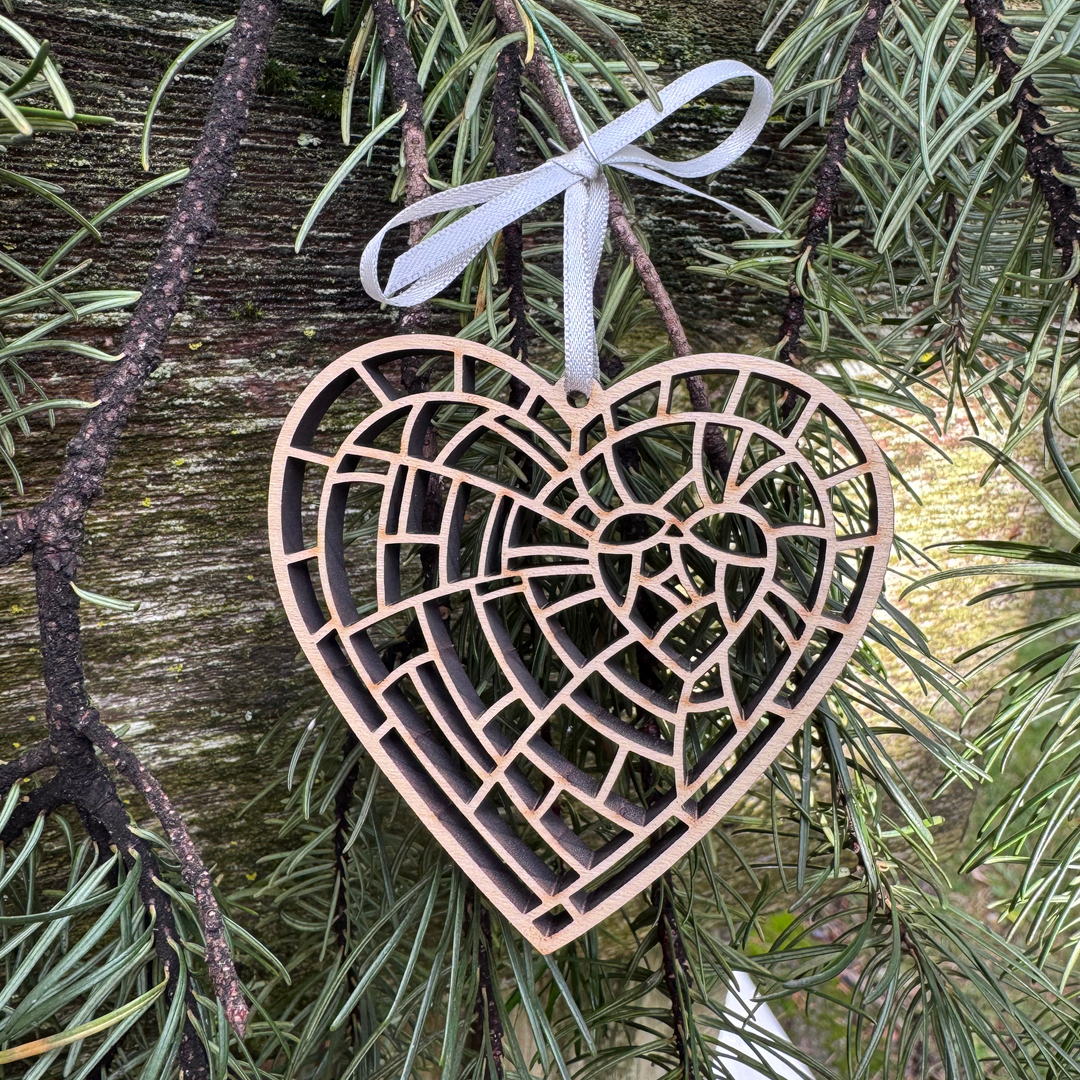 Beautifully Broken Christmas Ornament