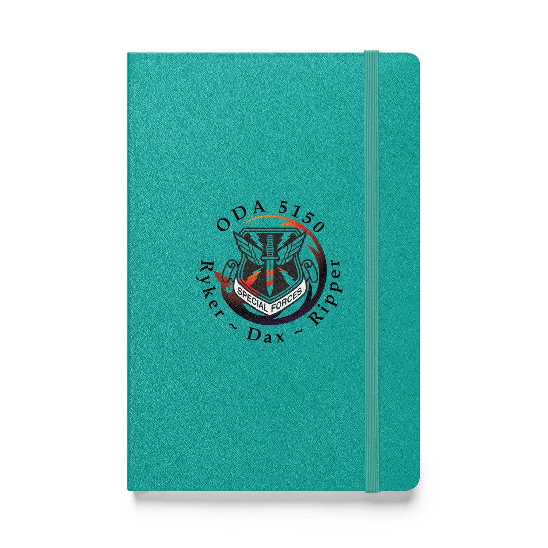 Hardcover bound notebook