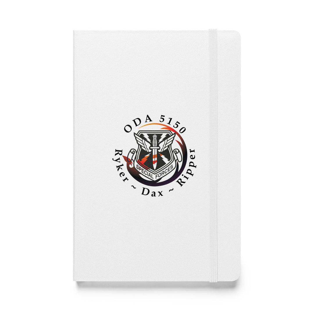 Hardcover bound notebook